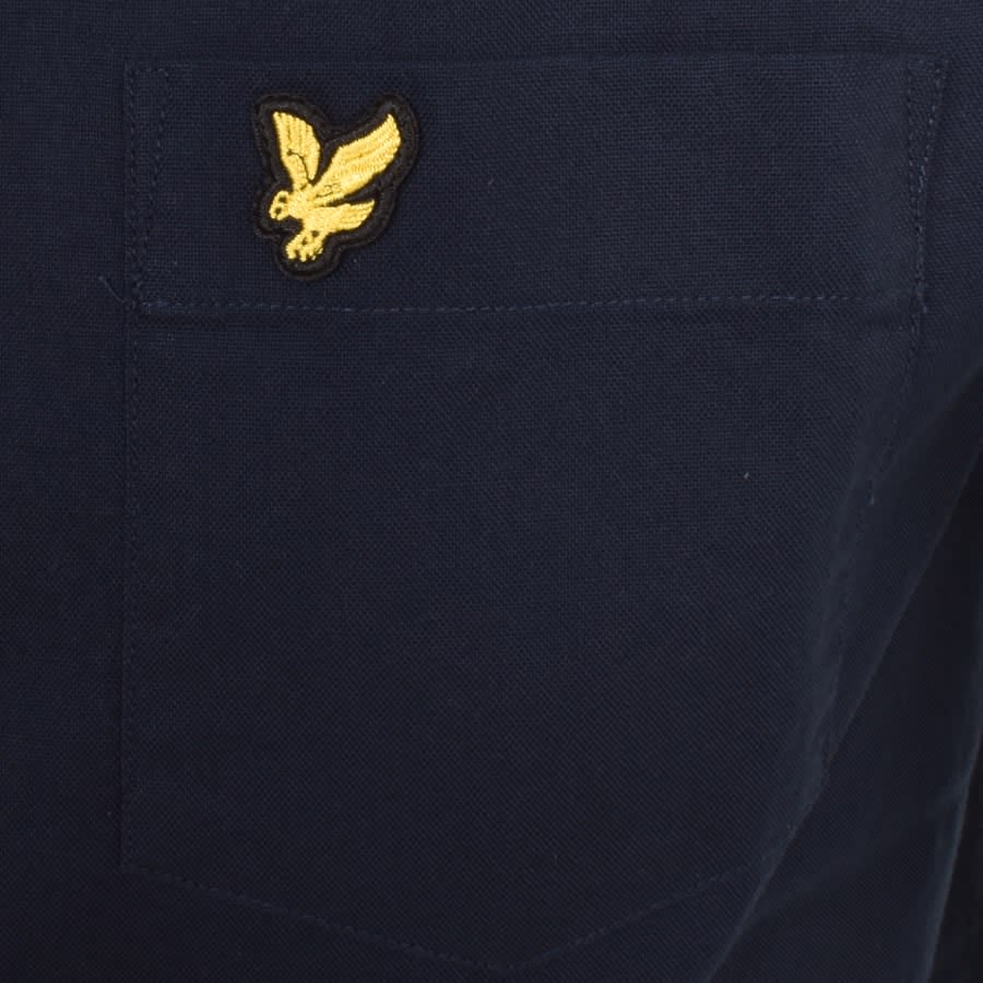 Lyle And Scott Short Sleeve Shirt Navy Mainline Menswear Canada